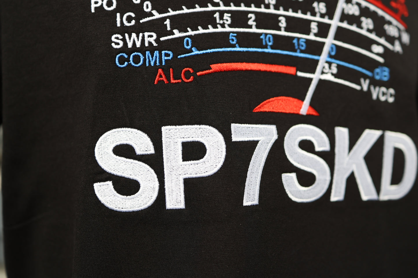 S-meter Analogowy koszulka T-shirt personalizowana z znakiem wywoławczym
