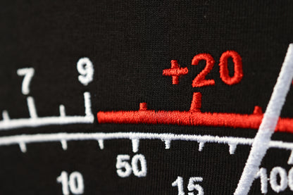 S-meter Analogowy koszulka T-shirt personalizowana z znakiem wywoławczym