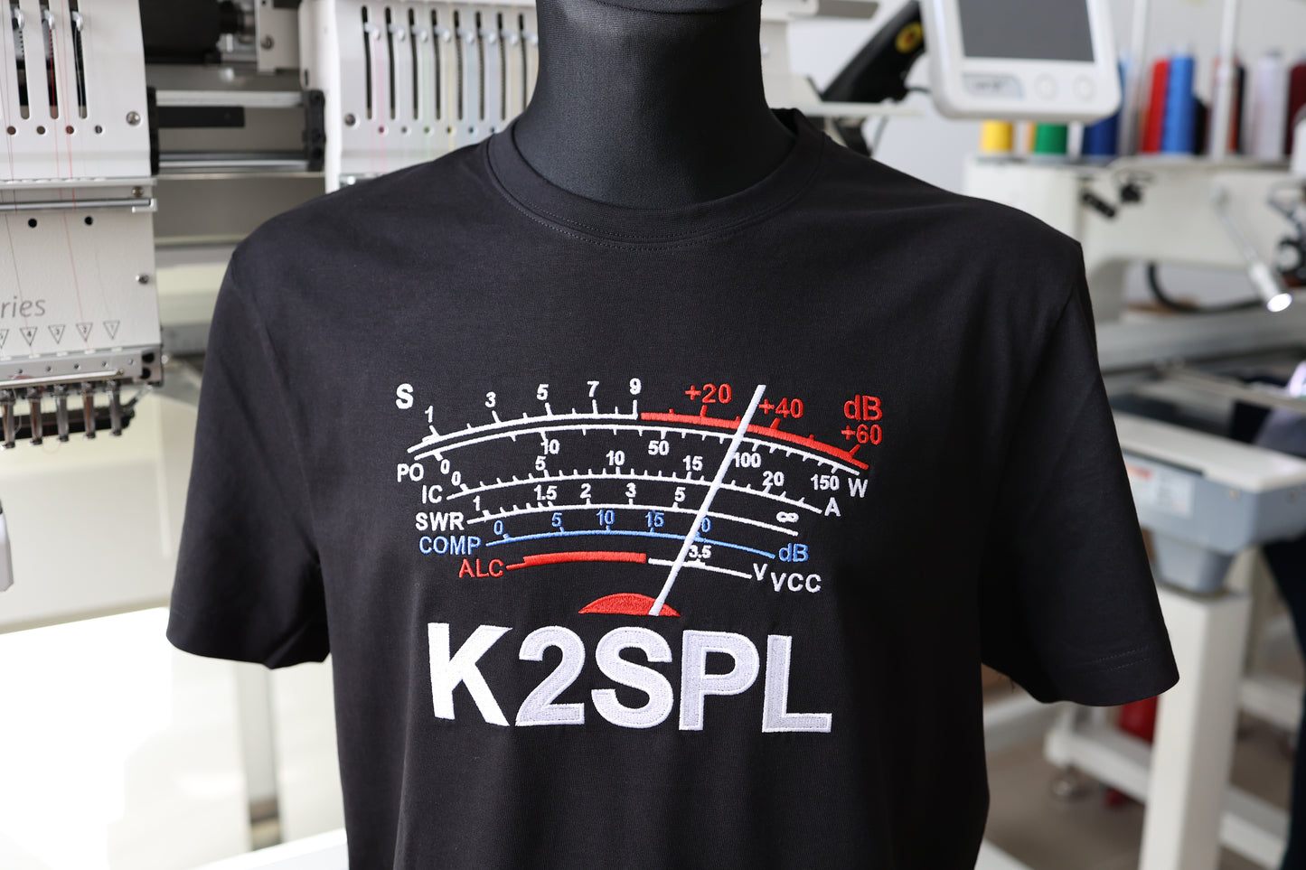 S-meter Analogowy koszulka T-shirt personalizowana z znakiem wywoławczym