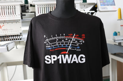S-meter Analogowy koszulka T-shirt personalizowana z znakiem wywoławczym