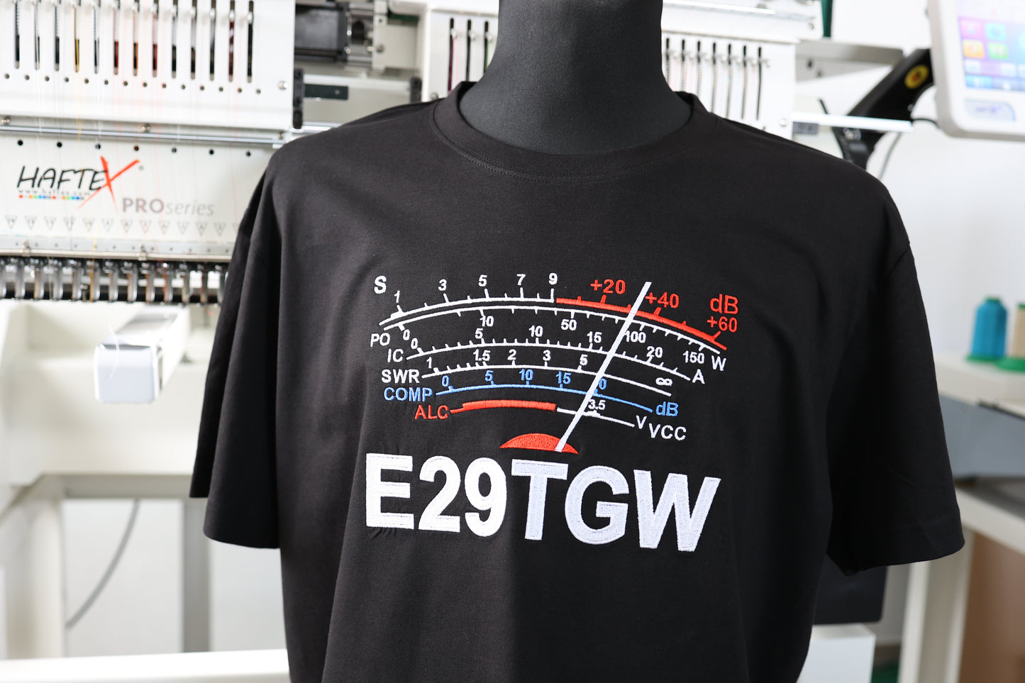 S-meter Analogowy koszulka T-shirt personalizowana z znakiem wywoławczym