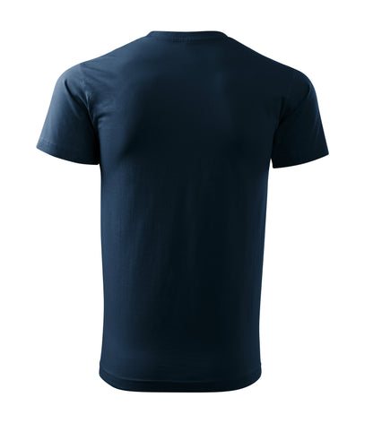 Koszulka T-shirt Heavy New Unisex, Granatowa (02), POTA - Oficjalne logo Parks On The Air, personalizowany znak wywoławczy oraz imię