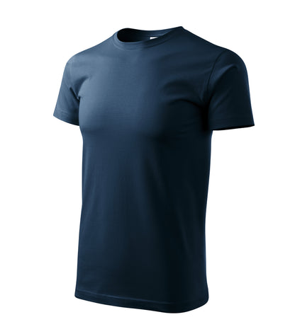 Koszulka T-shirt Heavy New Unisex, Granatowa (02), POTA - Oficjalne logo Parks On The Air, personalizowany znak wywoławczy oraz imię