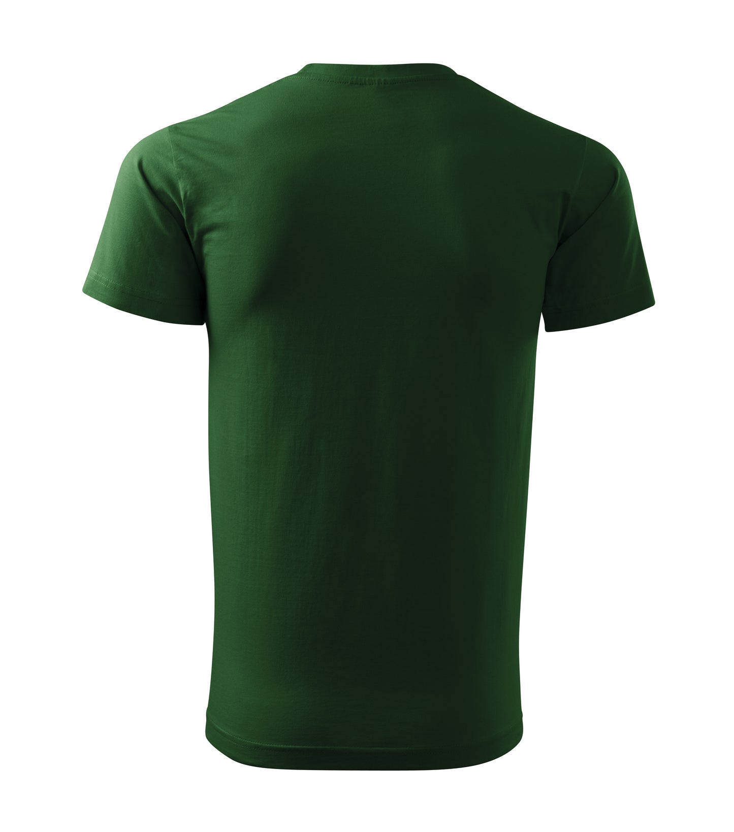 Heavy New Unisex T-shirt, Bottle Green (06), POTA - Official Parks On The Air Logo, Personalized Call Sign and Name