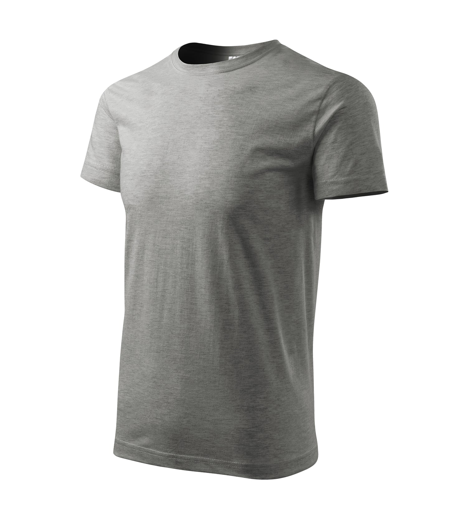 Heavy New Unisex T-shirt, Dark Gray Melange (12), POTA - Official Parks On The Air Logo, Personalized Call Sign and Name
