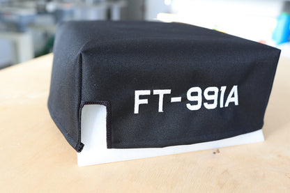 FT-991A Dust Cover - Embroidered cover for shortwave radio