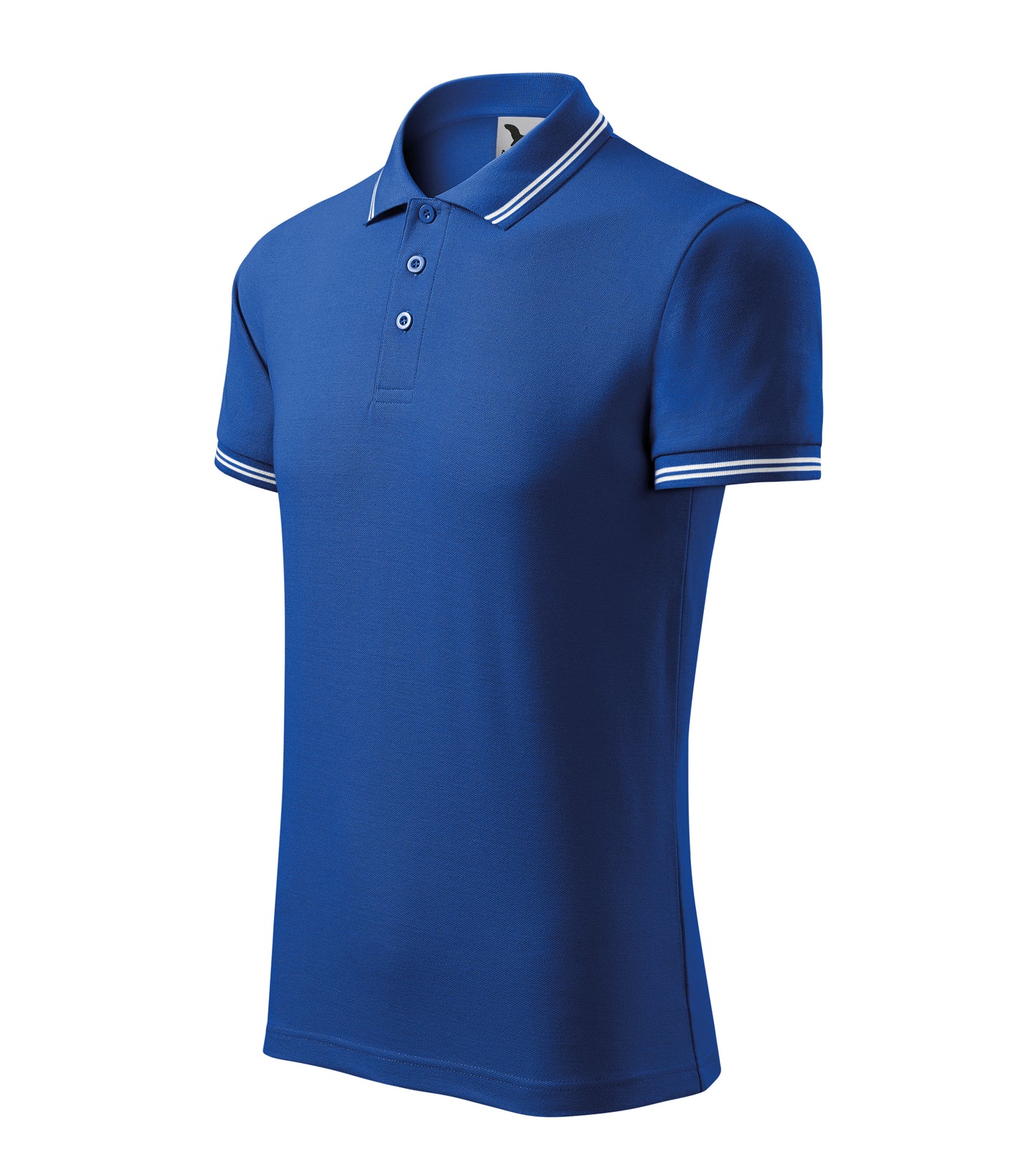 Men's Urban Polo Shirt, Royal Blue (05), POTA - Official Parks On The Air logo, personalized call sign and name