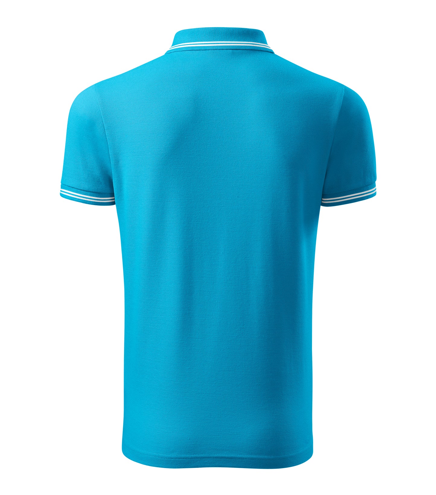 Men's Urban Polo Shirt, Blue Atoll (44), POTA - Official Parks On The Air logo, personalized call sign and name