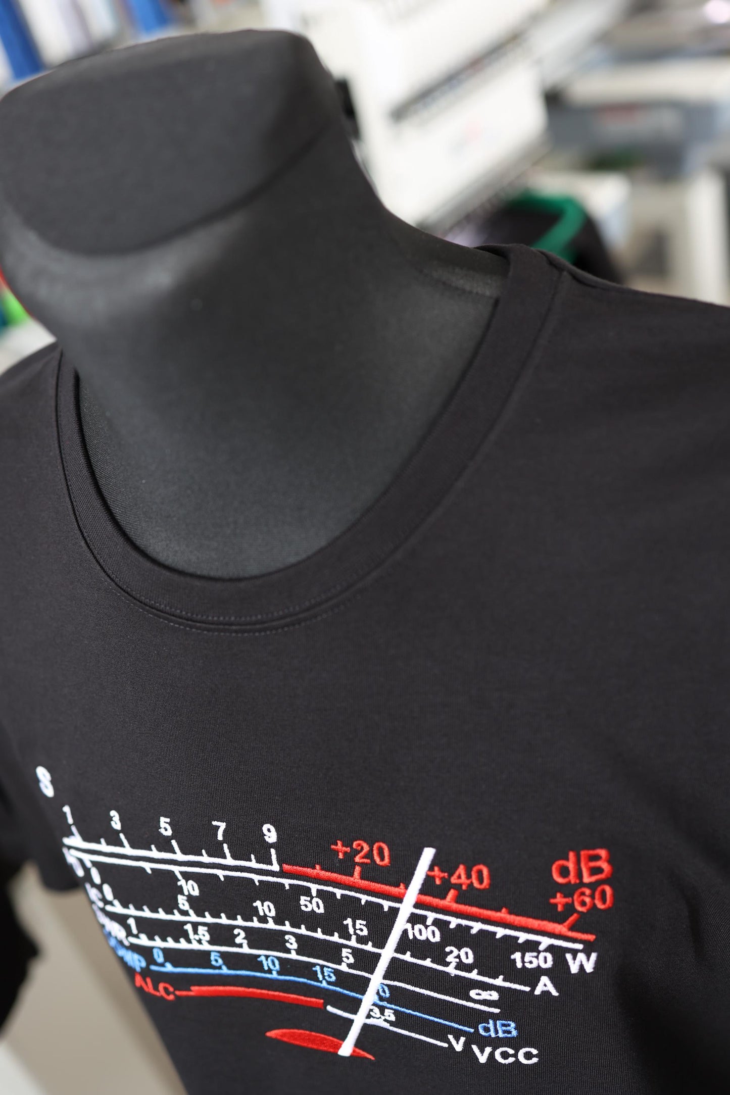 T-shirt S-Meter (S-5XL) - Kolor Czarny