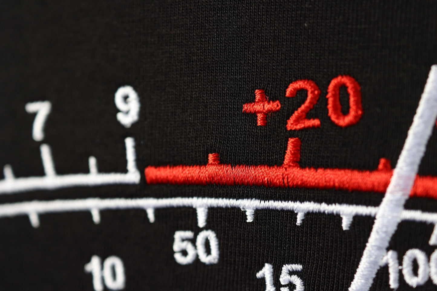 T-shirt S-Meter ze Znakiem Wywoławczym Krótkofalarskim (S-5XL) - Czarny