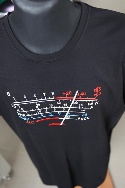 T-shirt S-Meter (S-5XL) - Kolor Czarny