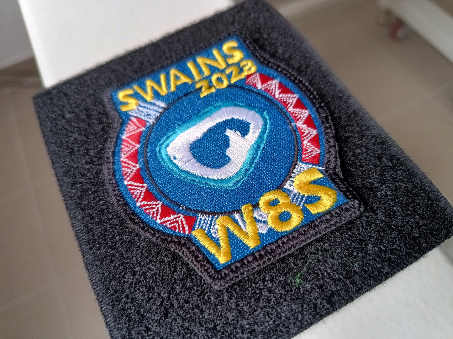 Swains2023 W8S DXpedition Official Product - Embroidered Patch