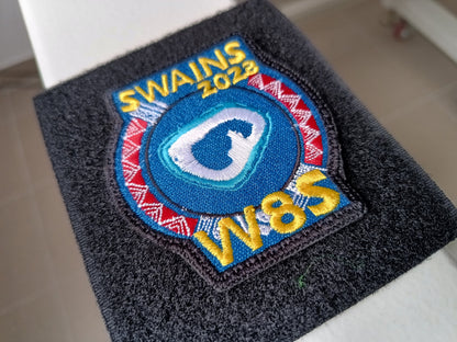 Swains2023 W8S DXpedition Official Product - Embroidered Patch