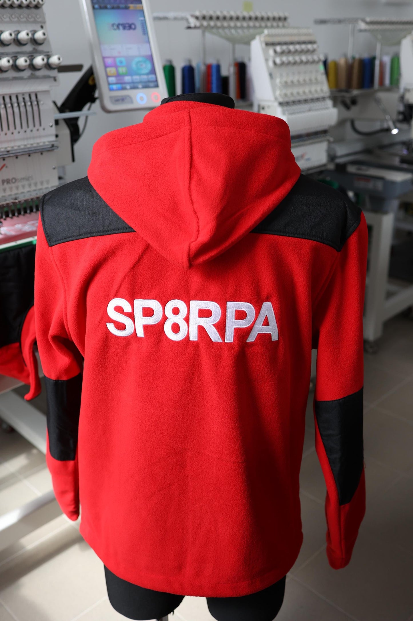 Additional option for T-shirts, polo shirts, hoodies, fleeces, etc.