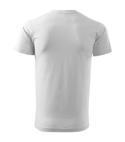 Heavy New Unisex T-shirt, White (00), POTA - Official Parks On The Air Logo, Personalized Call Sign and Name