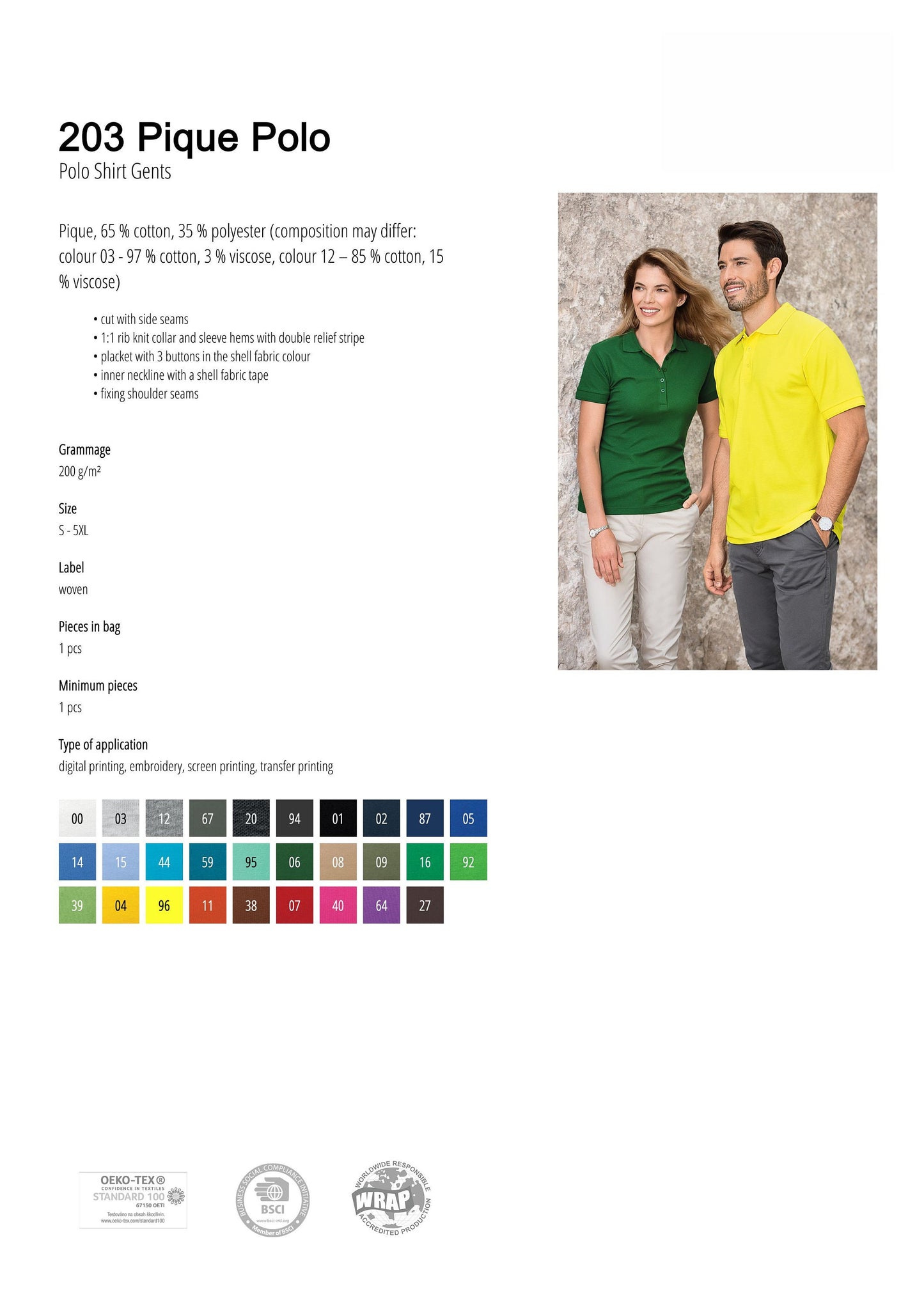 Men's Polo Shirt, Black (01) - personalized with call sign and name embroidery