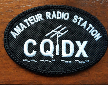 CQ DX Naszywka Krótkofalarska