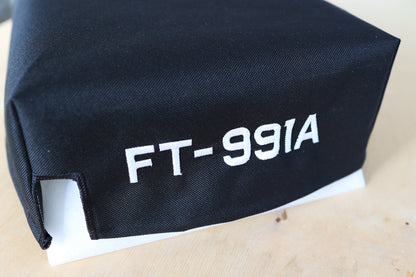 FT-991A Dust Cover - Embroidered cover for shortwave radio