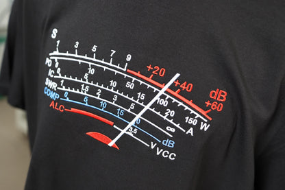 T-shirt S-Meter (S-5XL) - Kolor Czarny