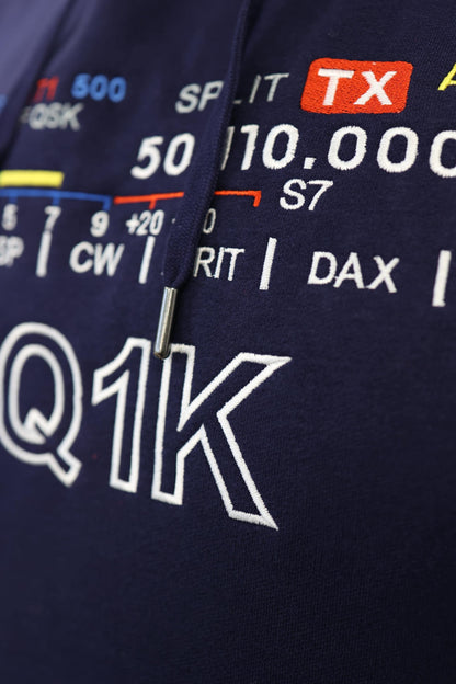 Bluza z kapturem Flexstyle S-Meter z haftowanym znakiem wywoławczym (S-5XL)